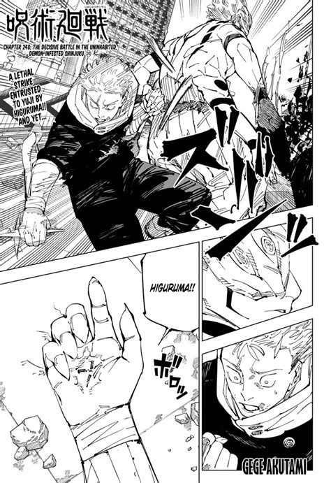 jujutsu kaisen 248|Jujutsu Kaisen Chapter 248